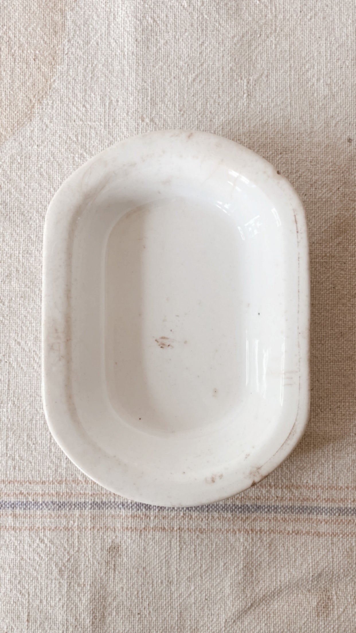 Ironstone Soap Dish