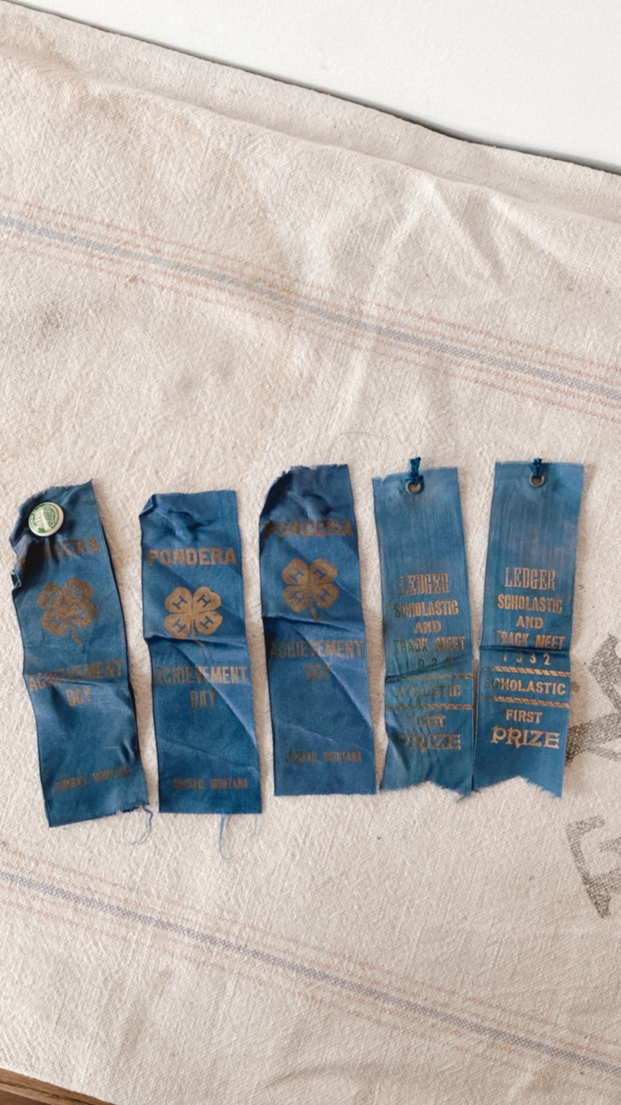 Antique Award Ribbons