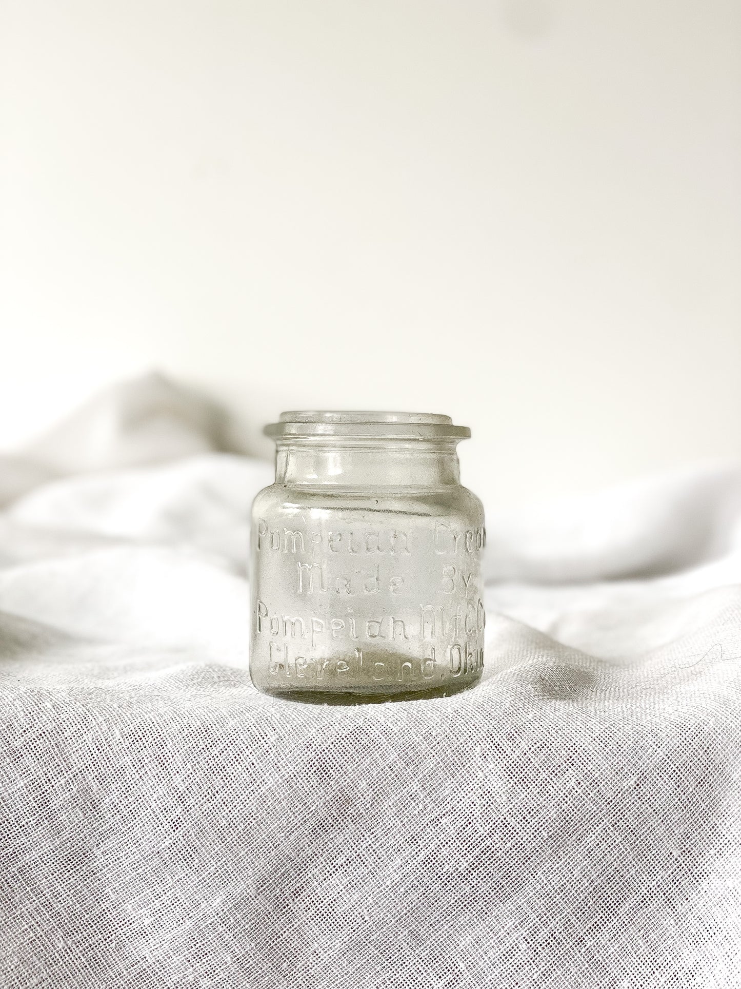 Antique Cream Jar