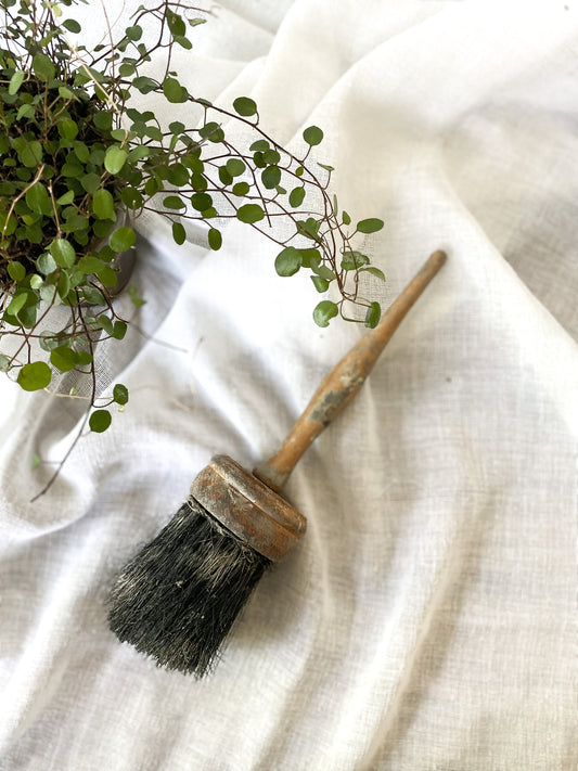 Antique Horse Hair Brush