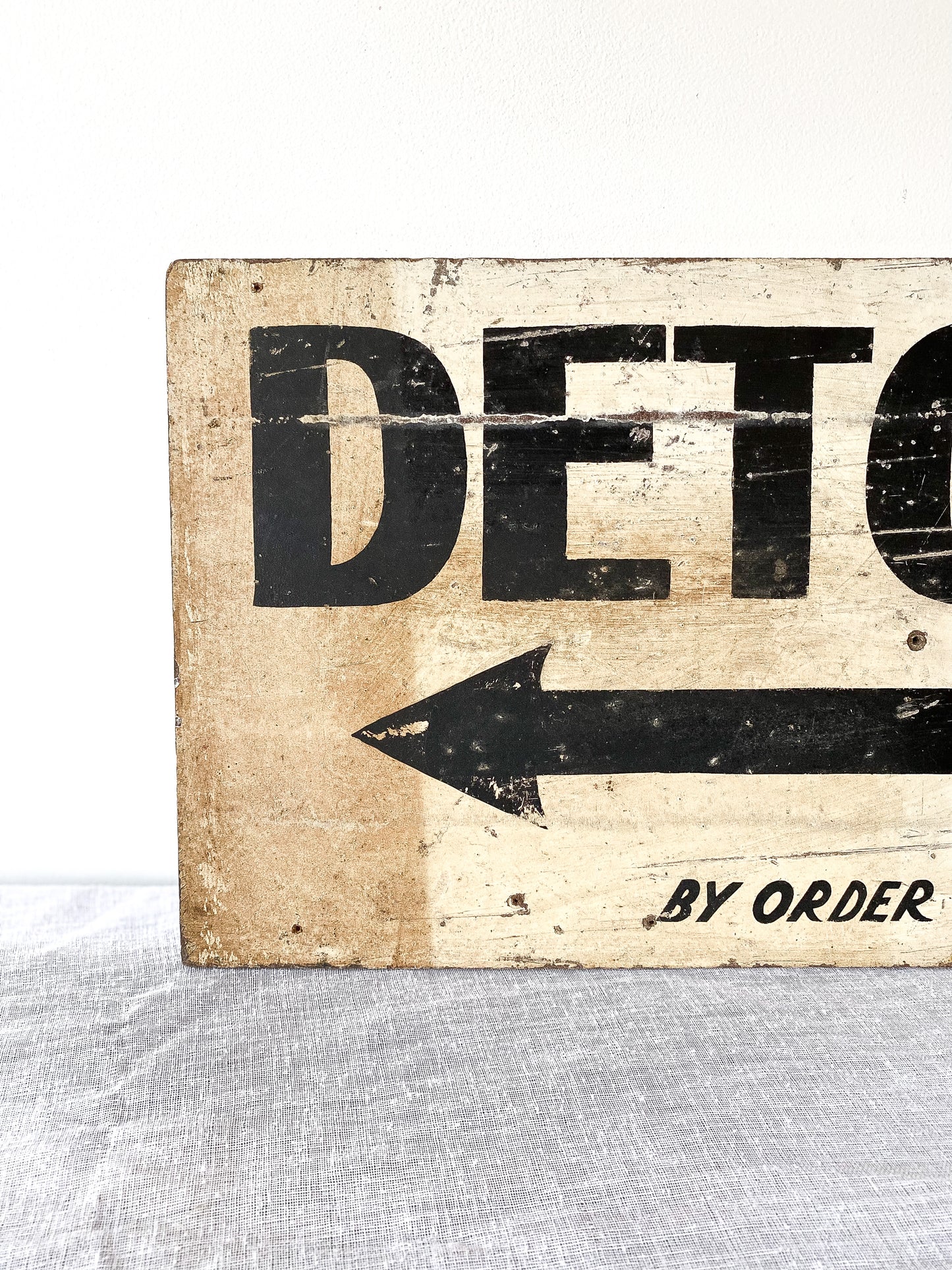 Vintage Advertising Sign