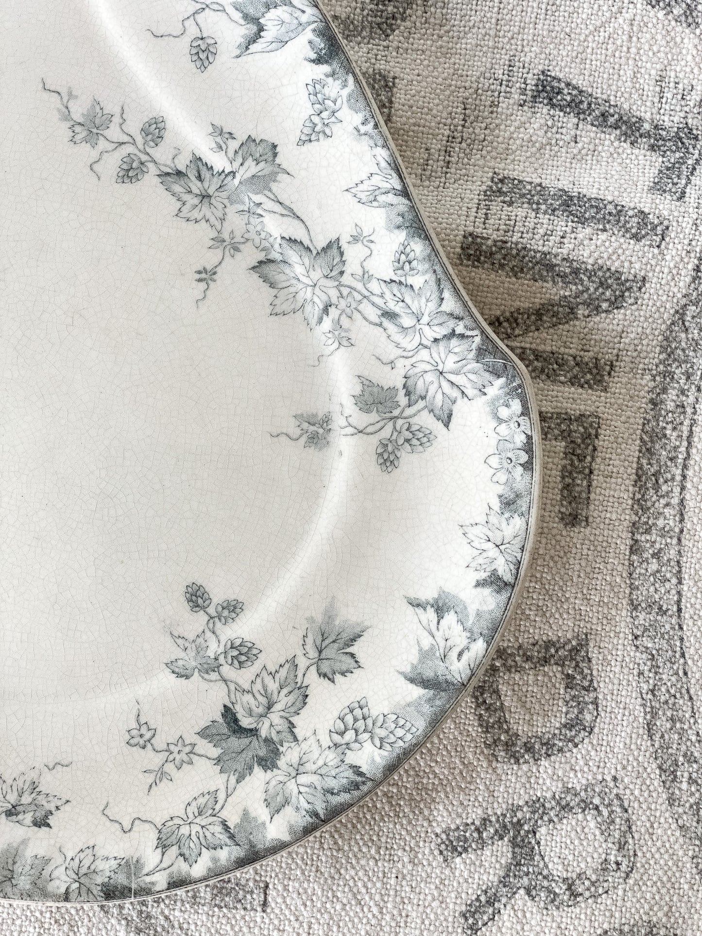 Unique Ironstone Platter