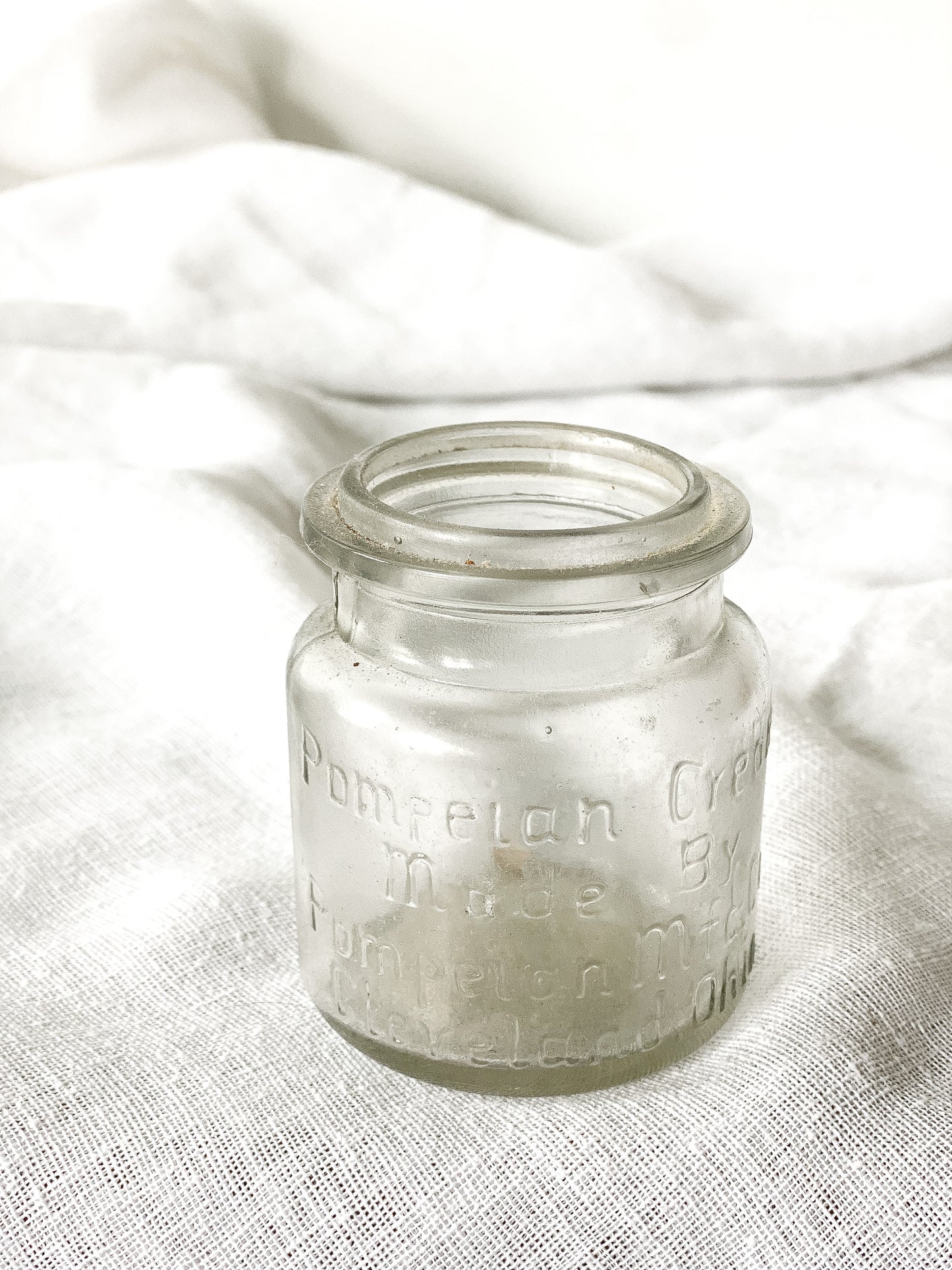 Antique Cream Jar