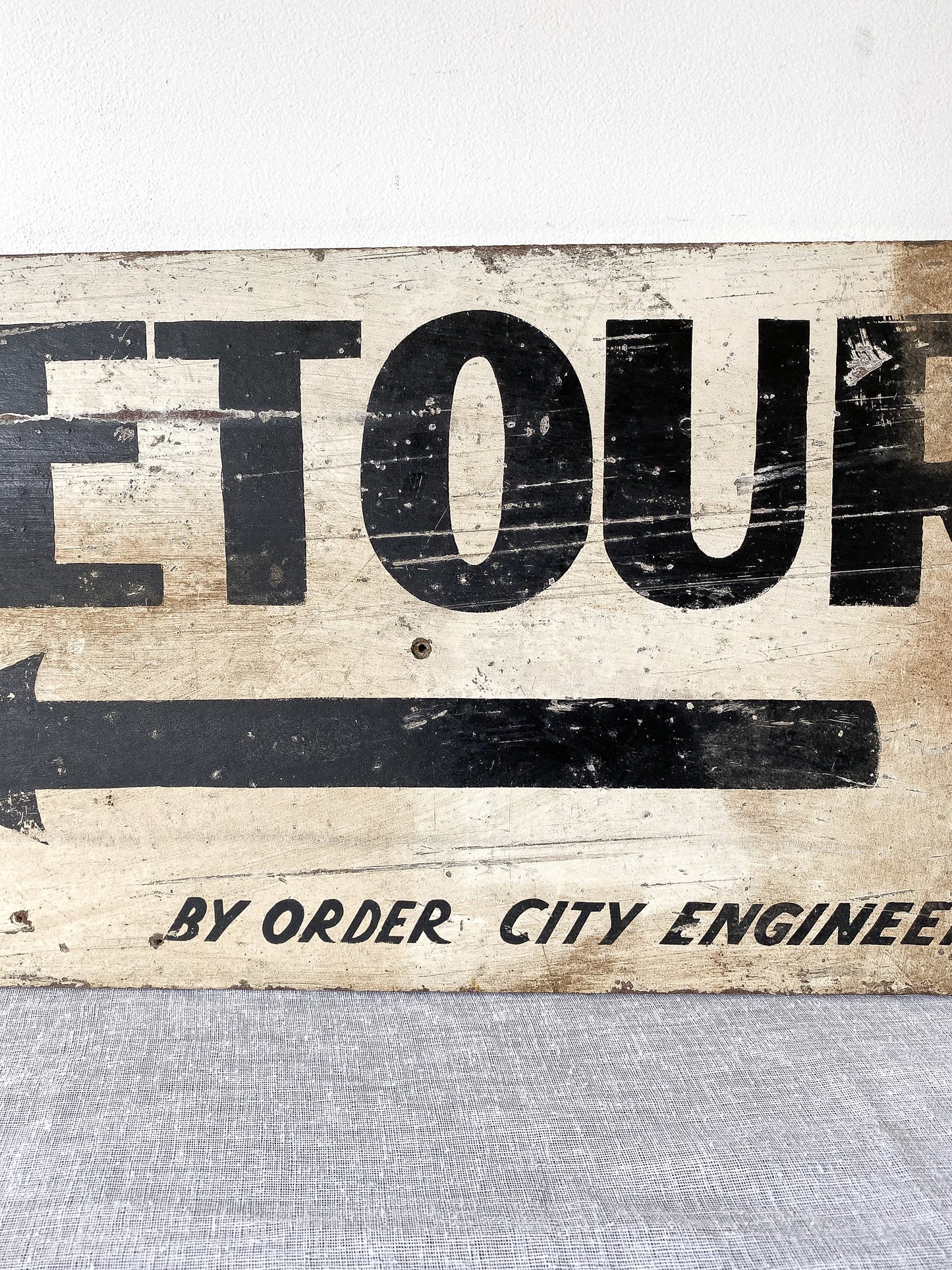 Vintage Advertising Sign