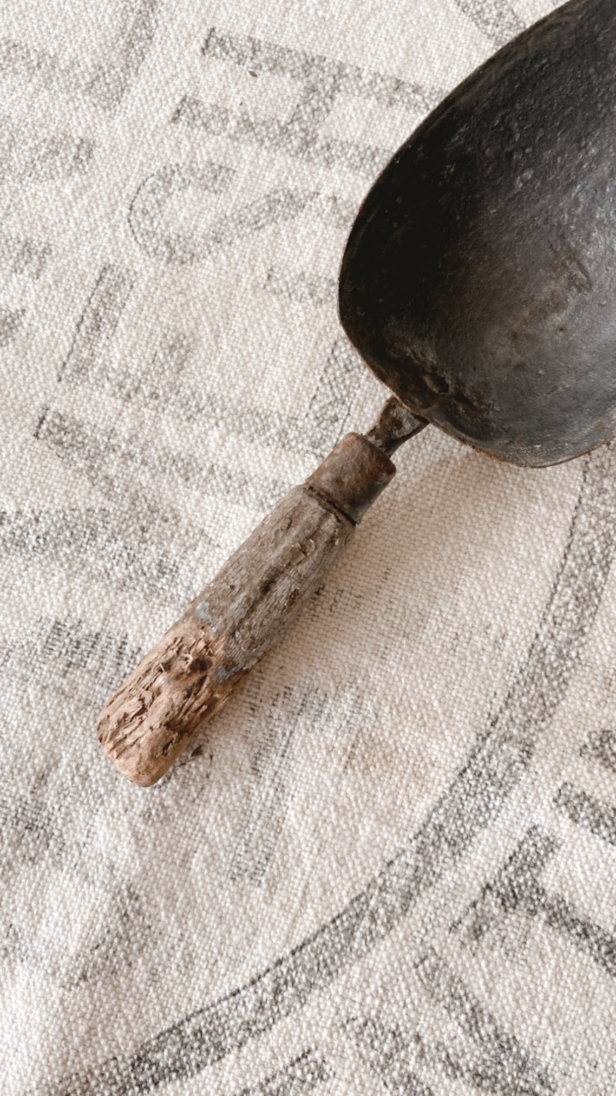 Antique Chippy Scoop