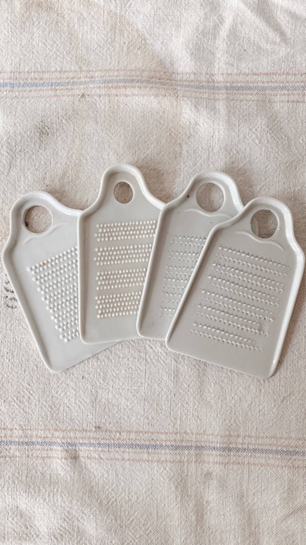 Vintage Porcelain Zesters