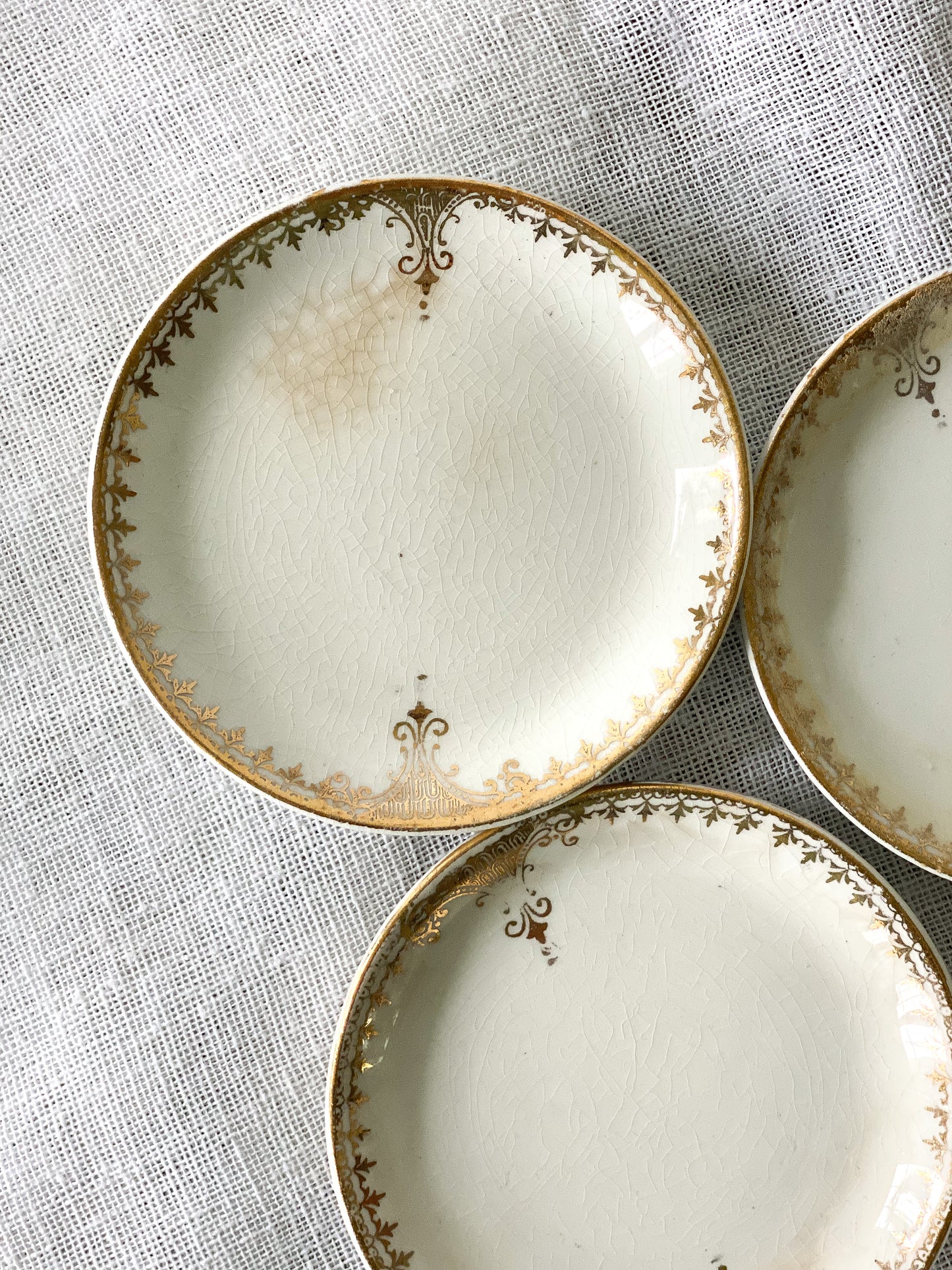 Ironstone Butter Pats