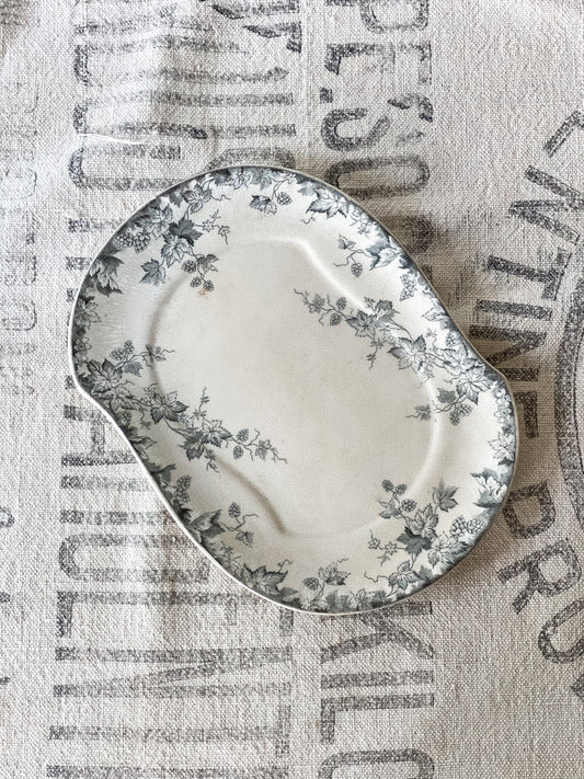 Unique Ironstone Platter