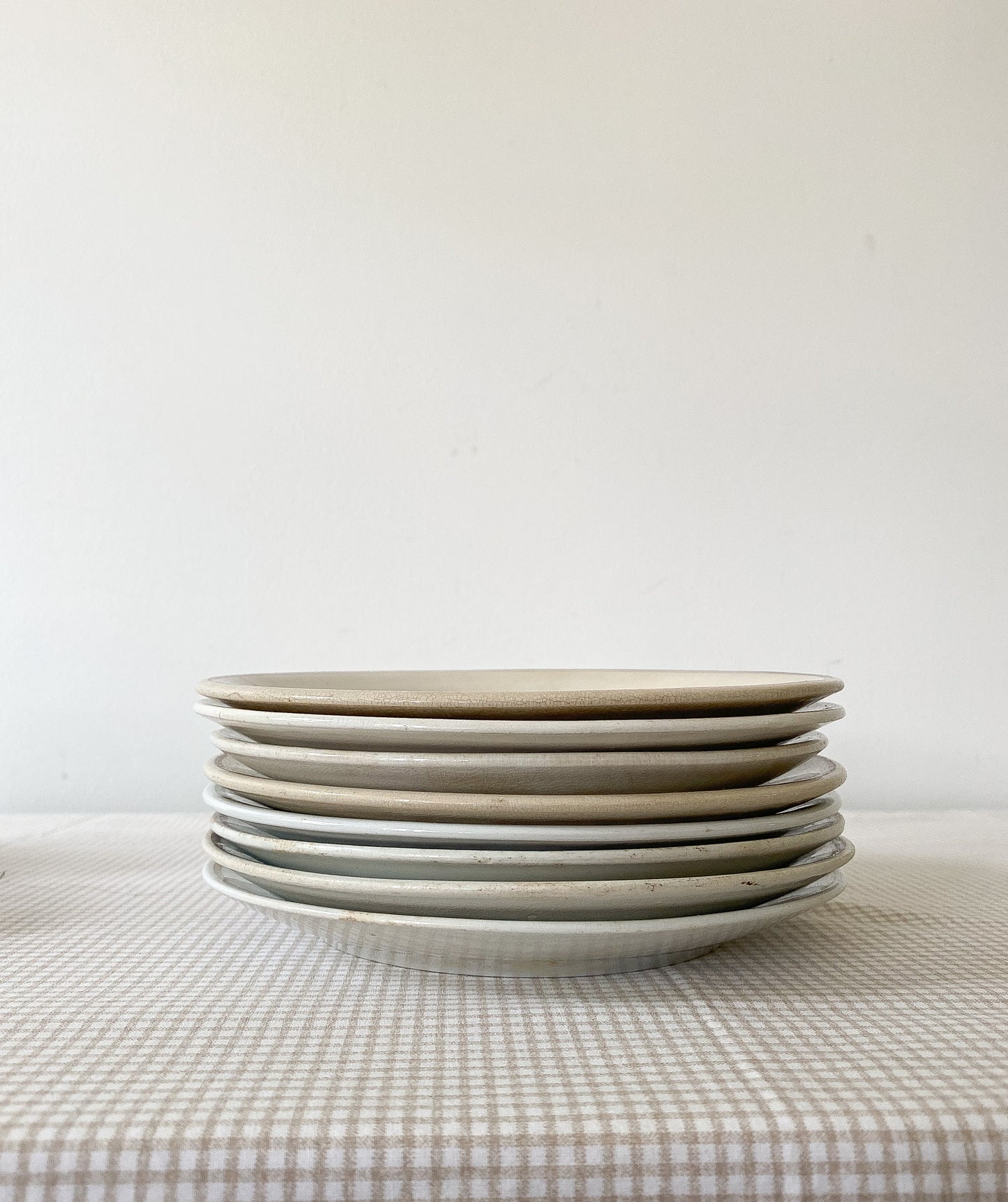 Ironstone Plate Stack