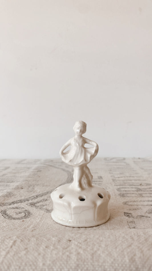 Porcelain German Flower Frog