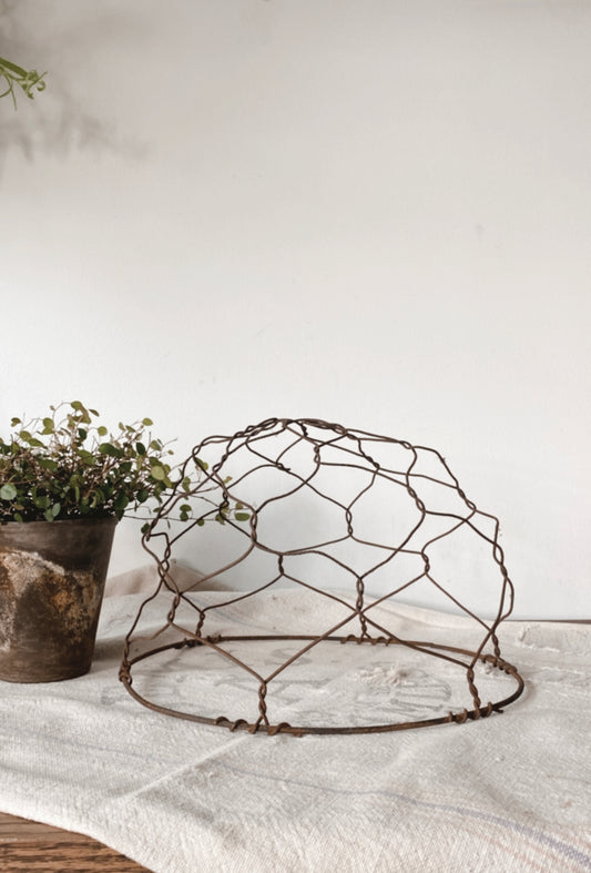 Antique Wire Horse Muzzle