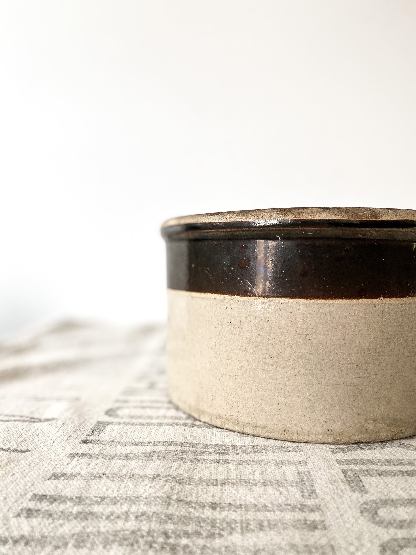 Vintage 2 Toned Crock