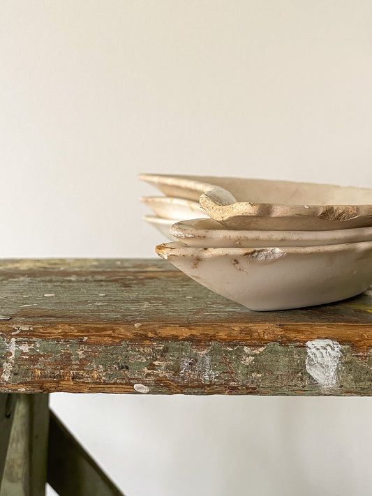 Stained Crazed  Ironstone