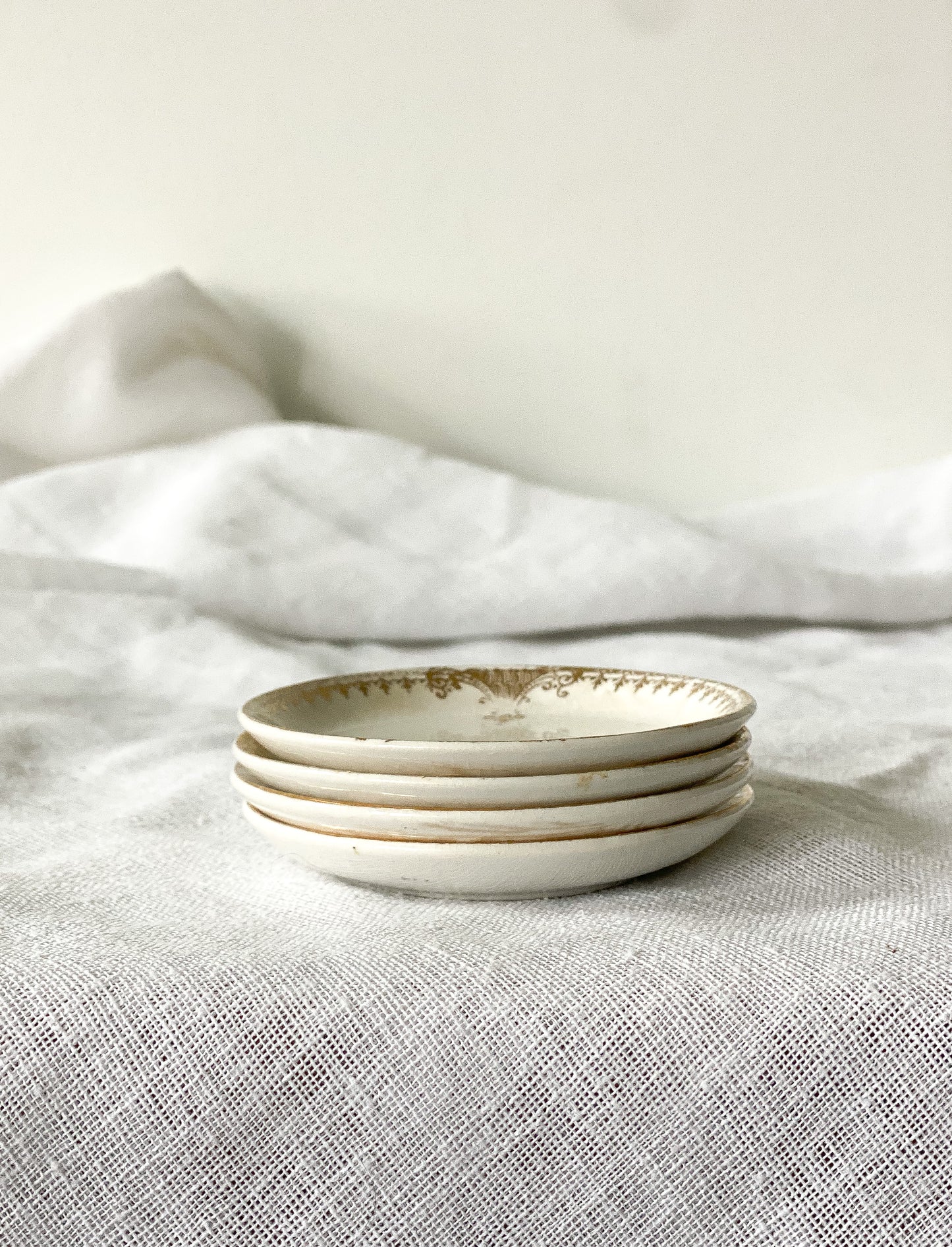 Ironstone Butter Pats