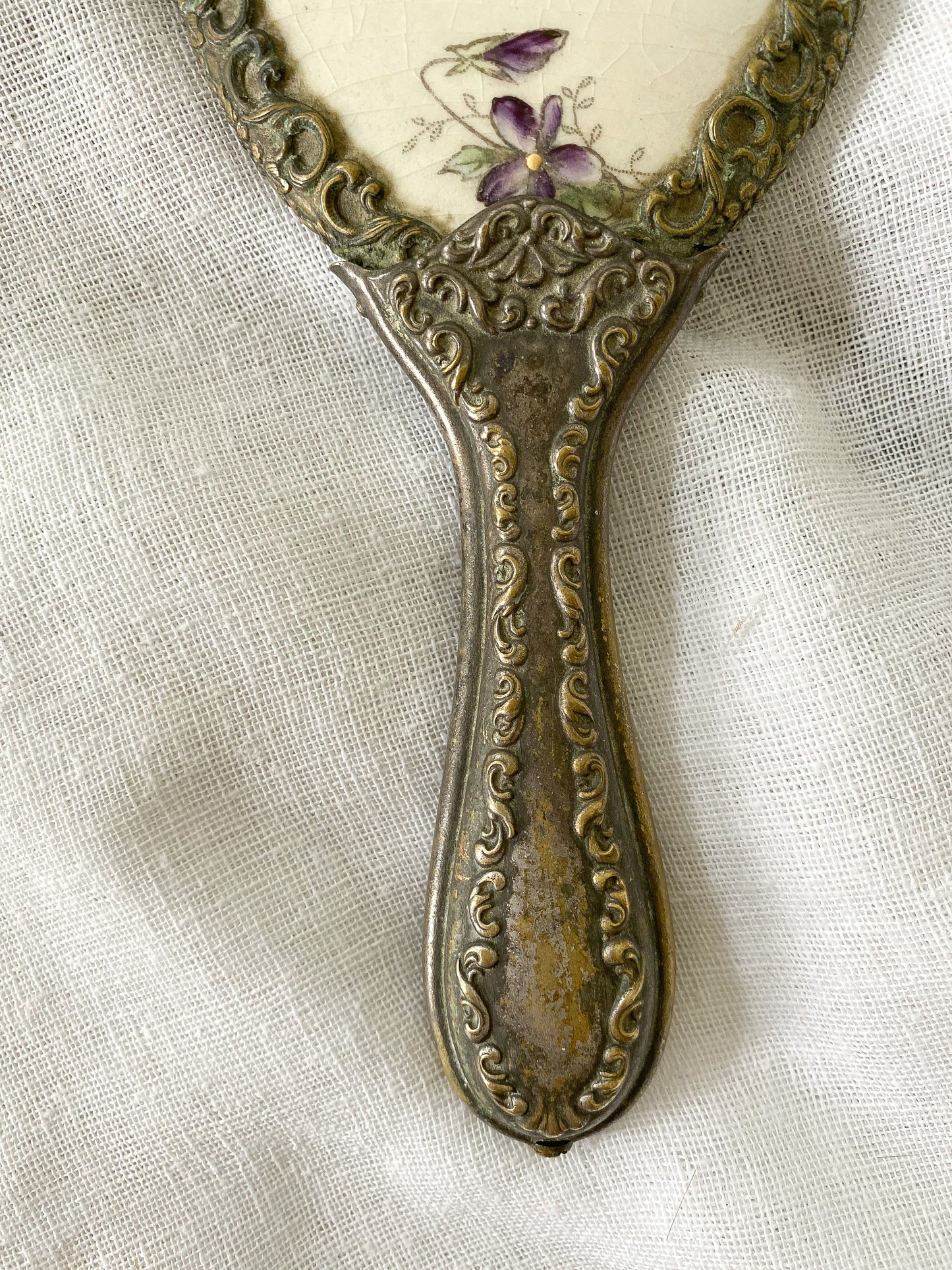 Victorian Hand Held Mirror