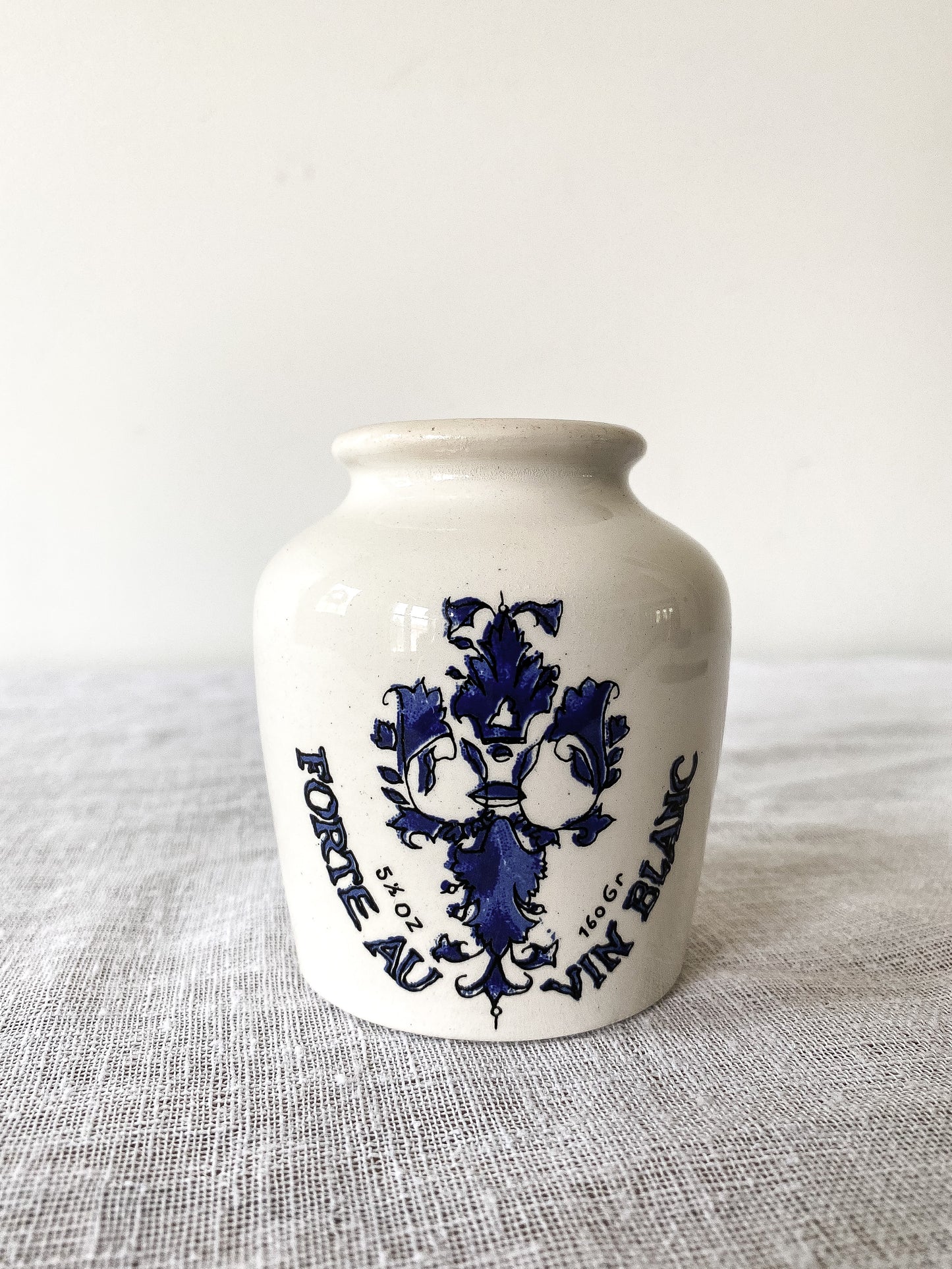 Vintage French Mustard Pot