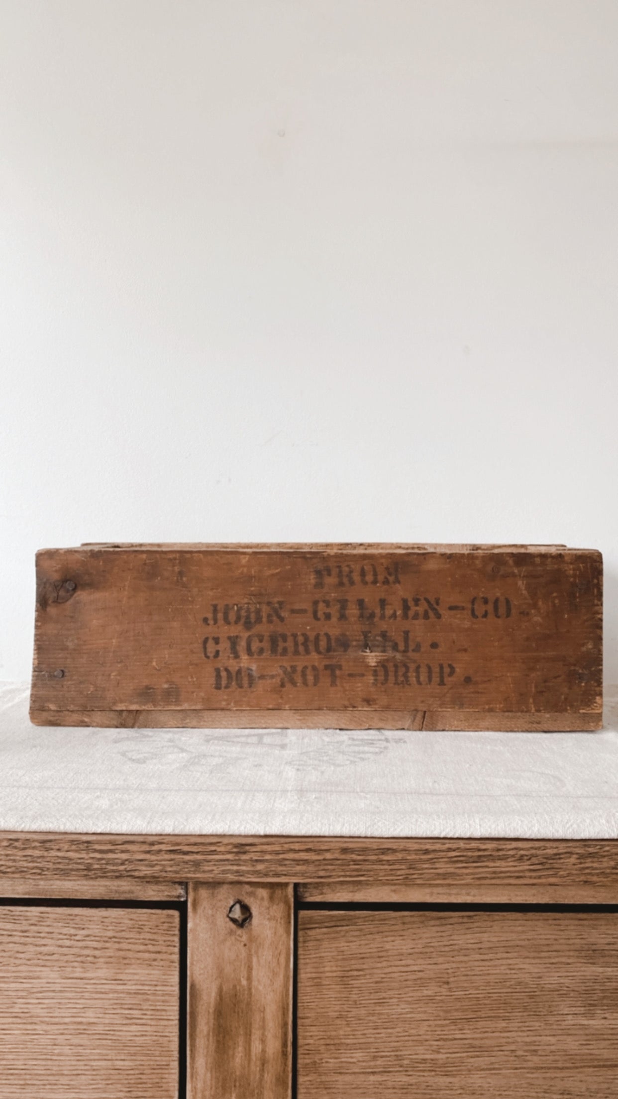 Antique Shipping/Packing Box