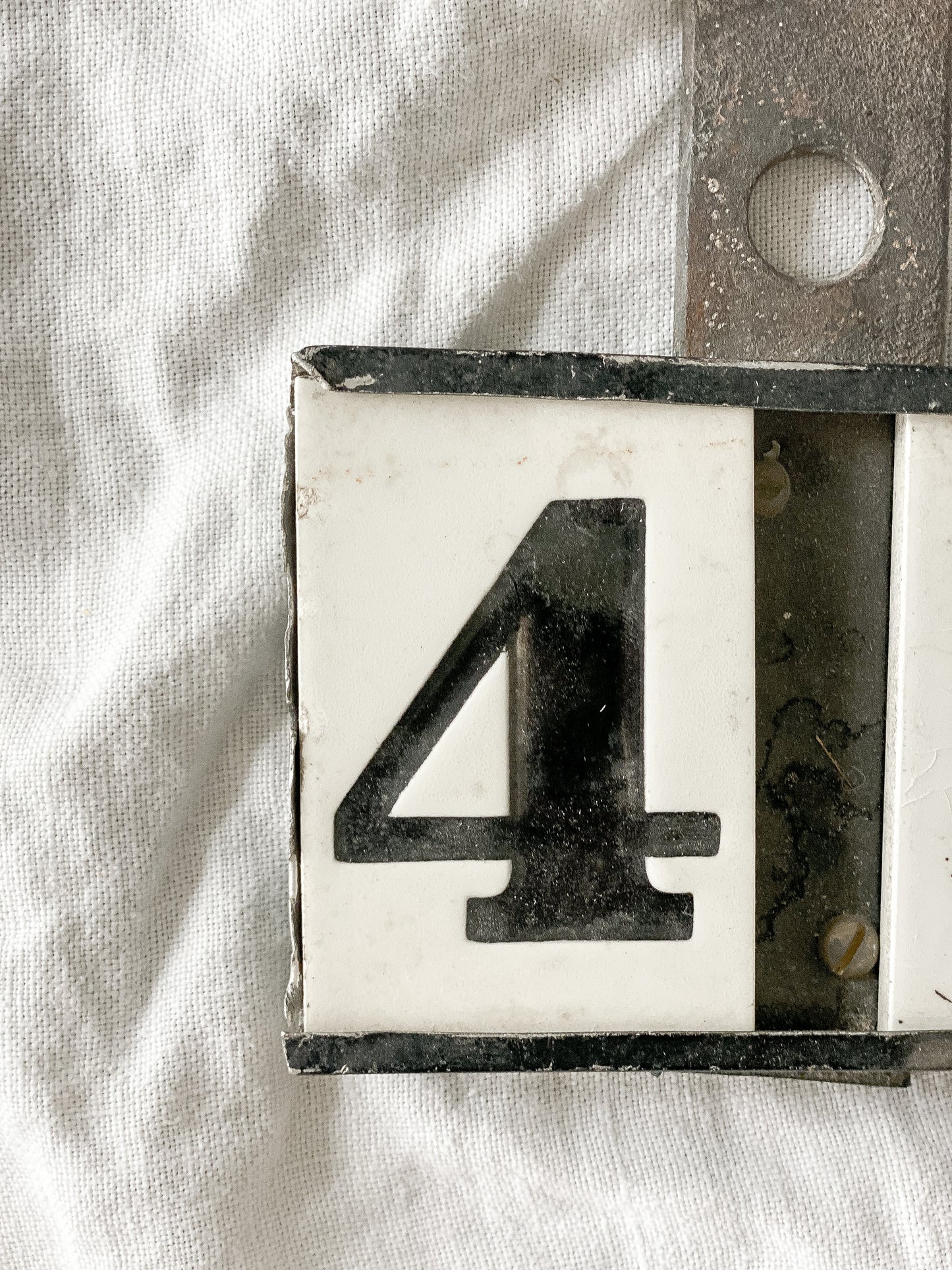 Porcelain Tile House Numbers