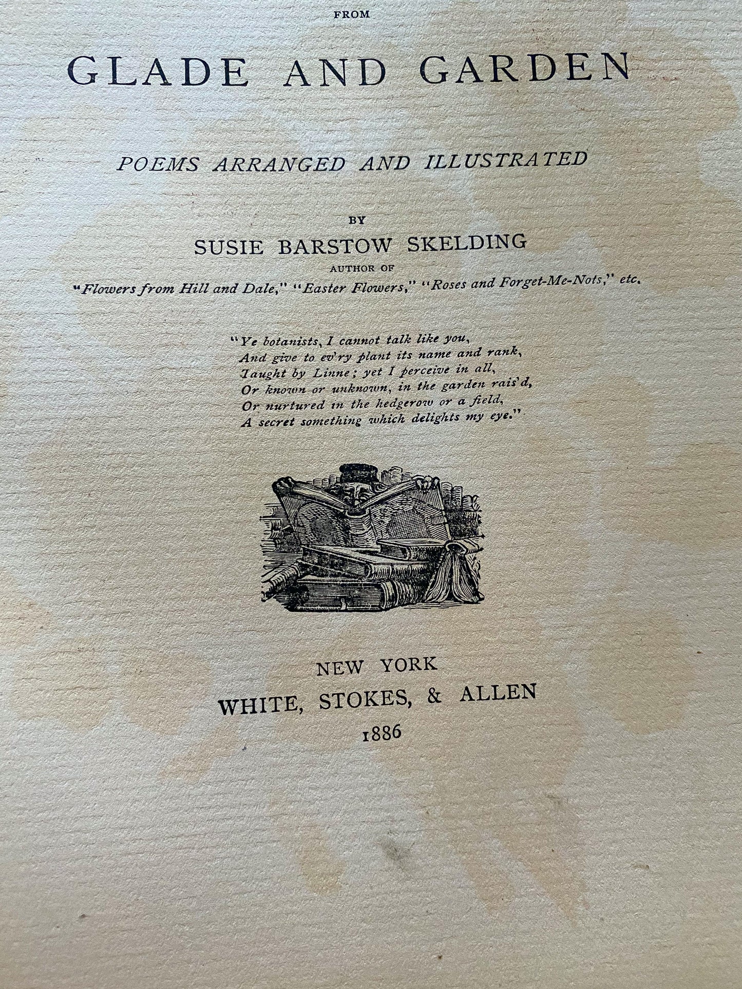 19th Century Garden Book