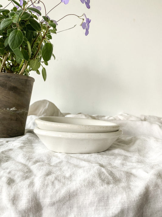 Ironstone Soap Dishes