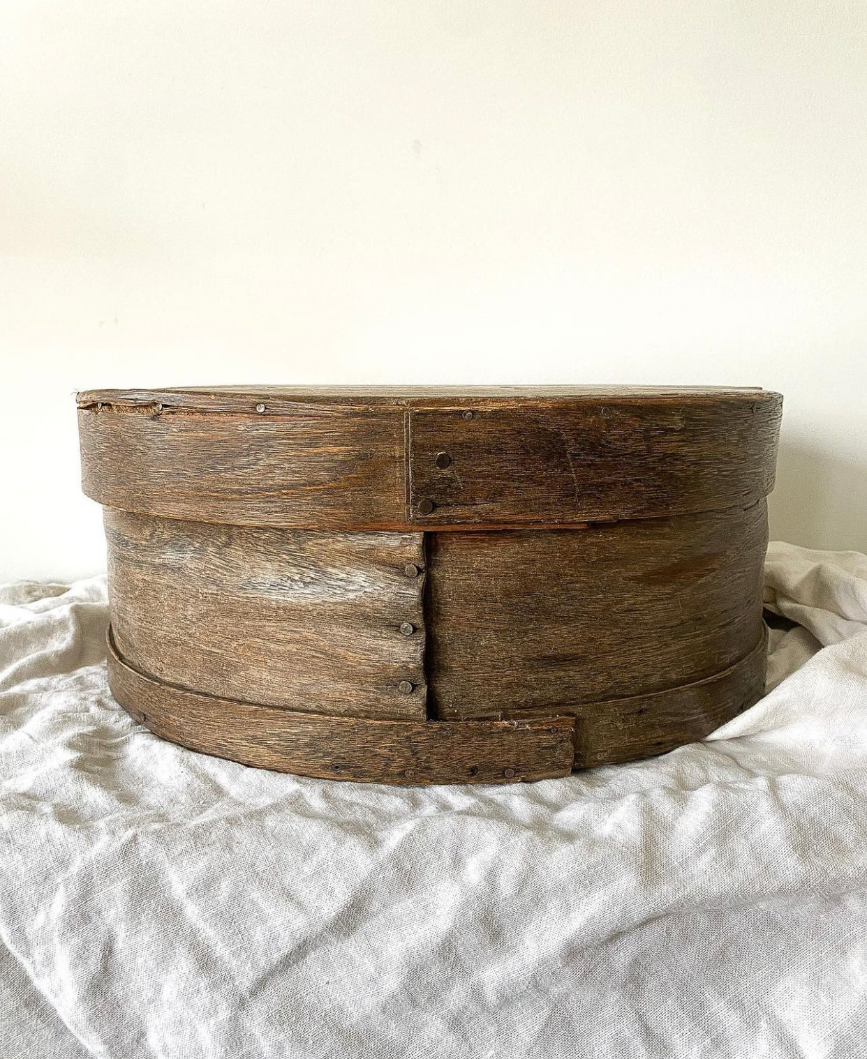 Primitive Bentwood Pantry Box