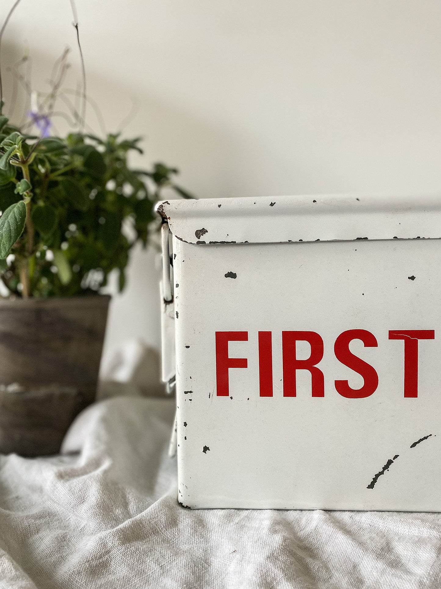 Vintage Chippy First Aid Kit