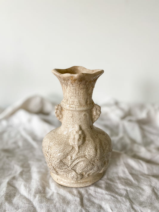 Heavily Stained Ironstone Vase