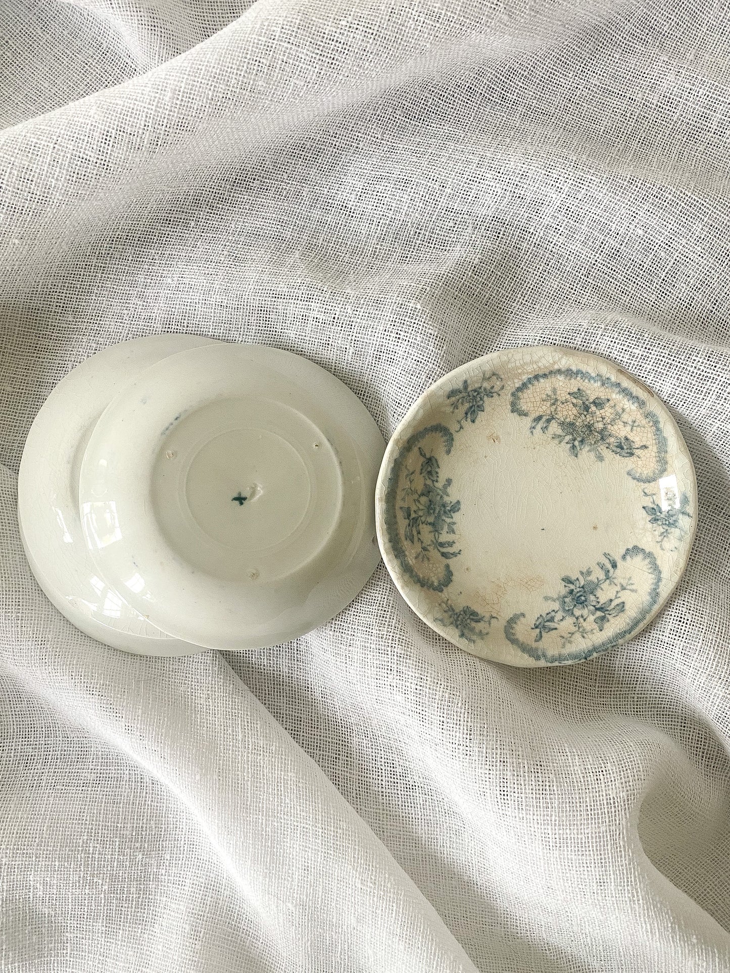 Ironstone Butter Pats