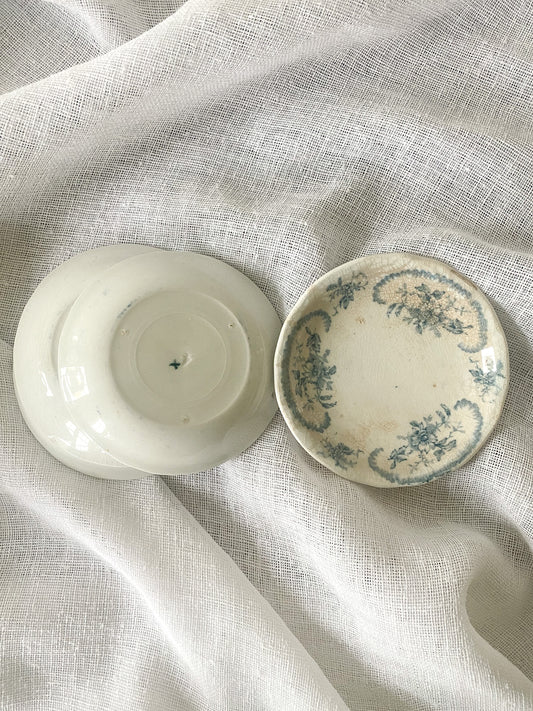 Ironstone Butter Pats