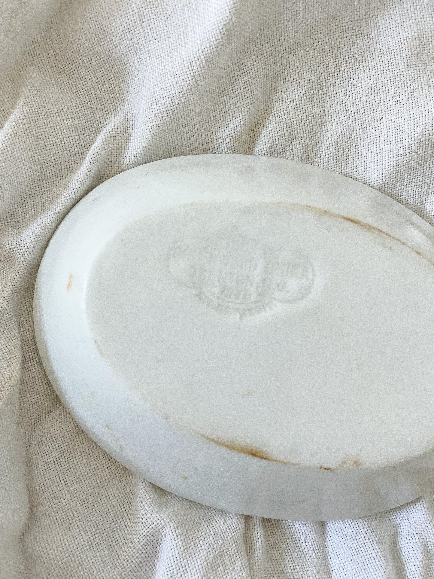 Ironstone Soap Dish Collection