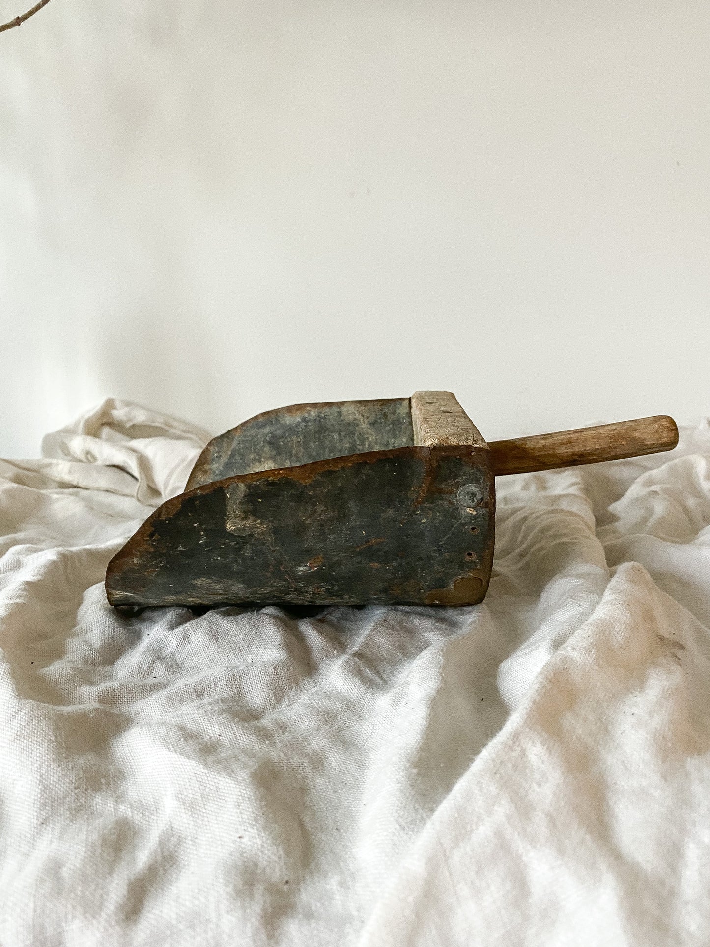 Antique LARGE Grain Scoop