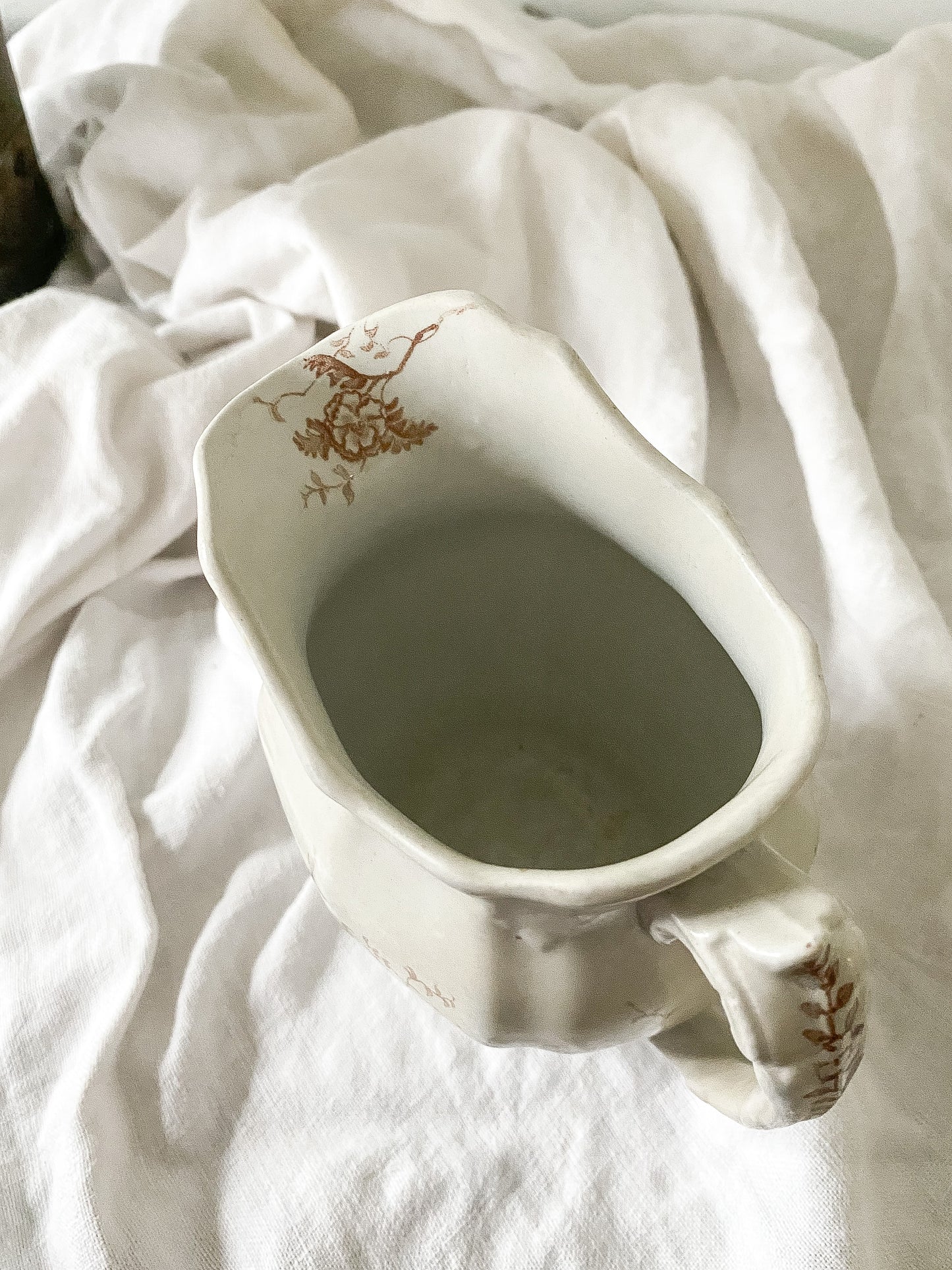 Antique Ironstone Pitcher