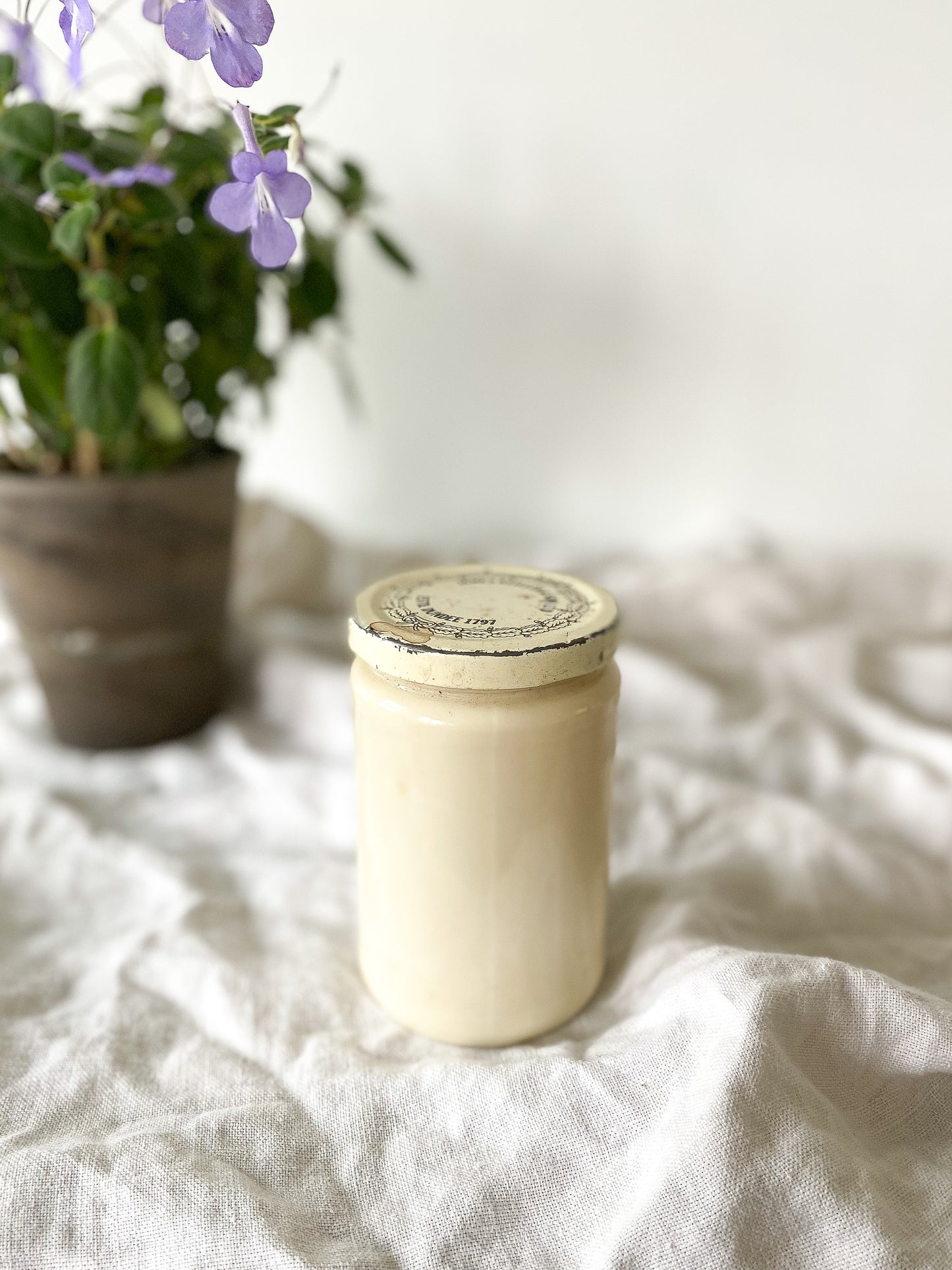 Glass Dundee Marmalade Jar