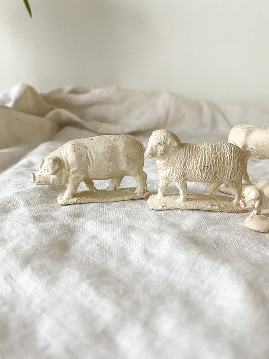 Vintage Animal Figure Lot
