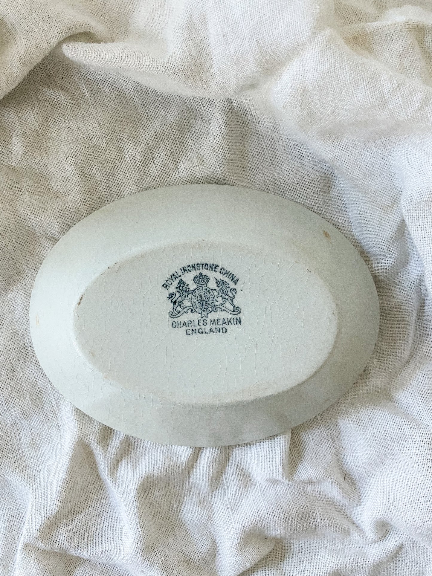 Ironstone Soap Dish Collection