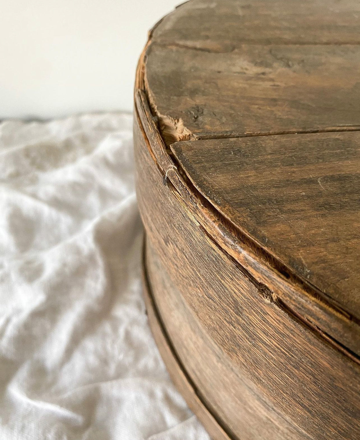 Primitive Bentwood Pantry Box