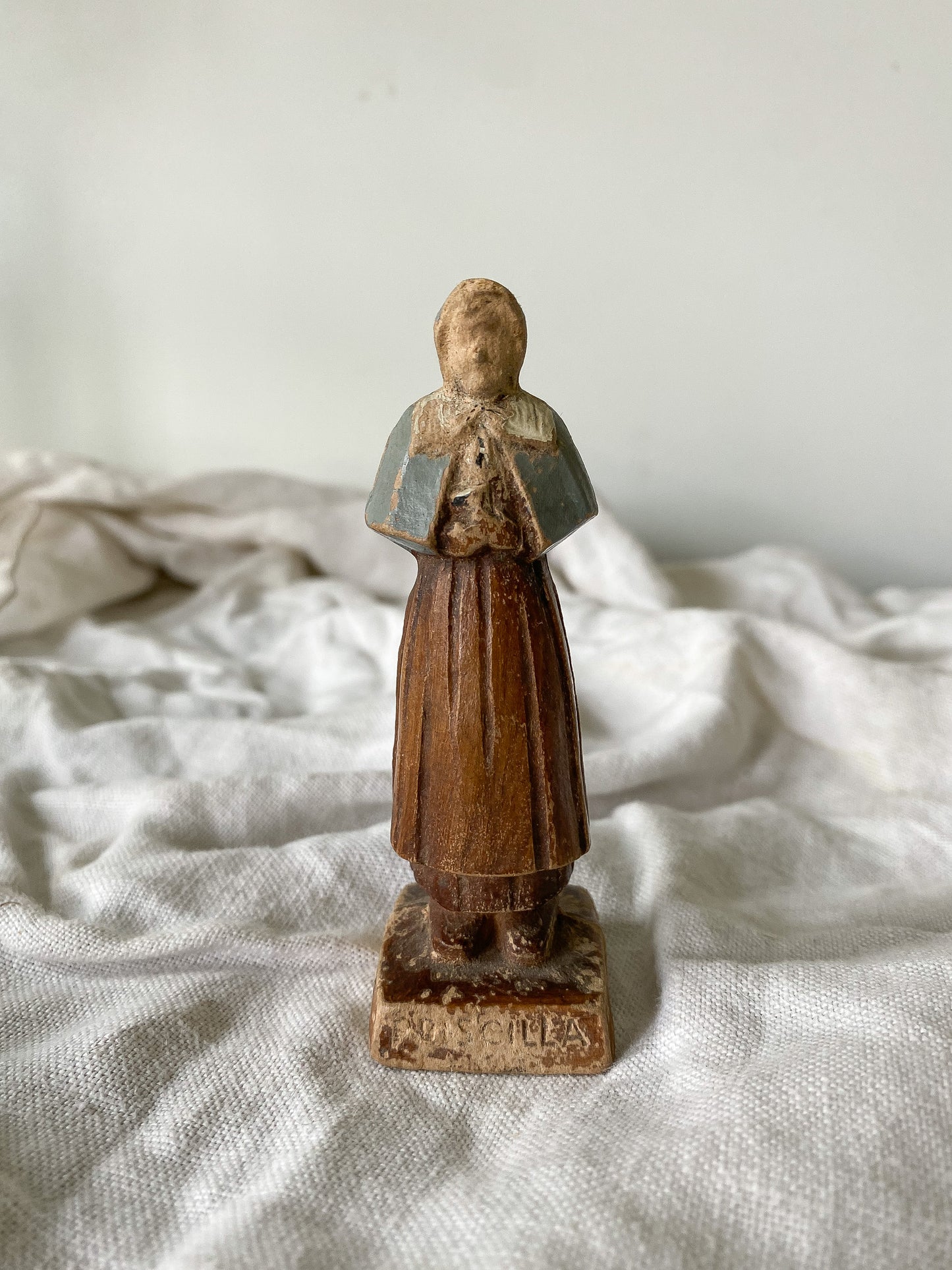 Sweet Prim Chalkware Figure