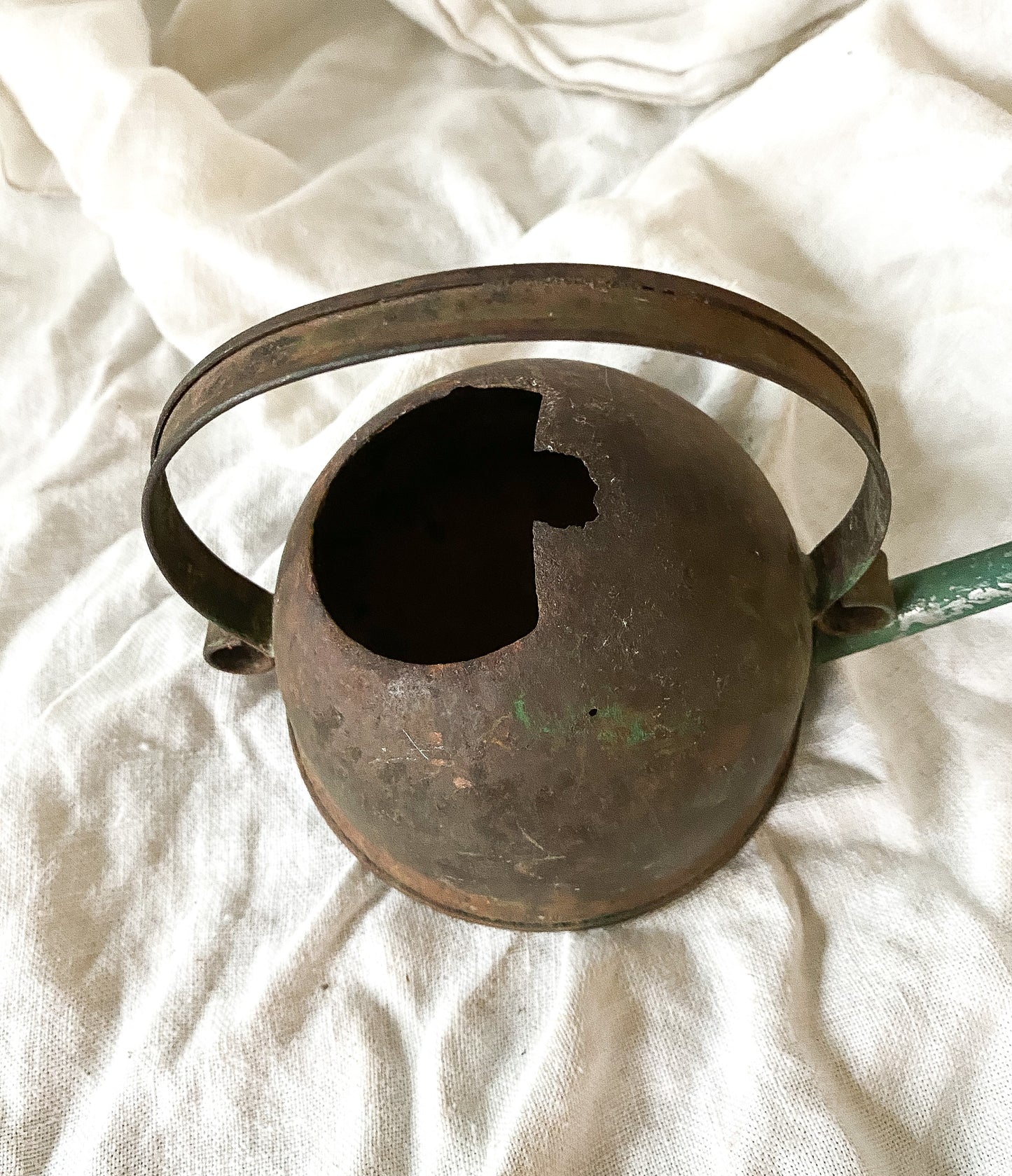 Antique Chippy Watering Can