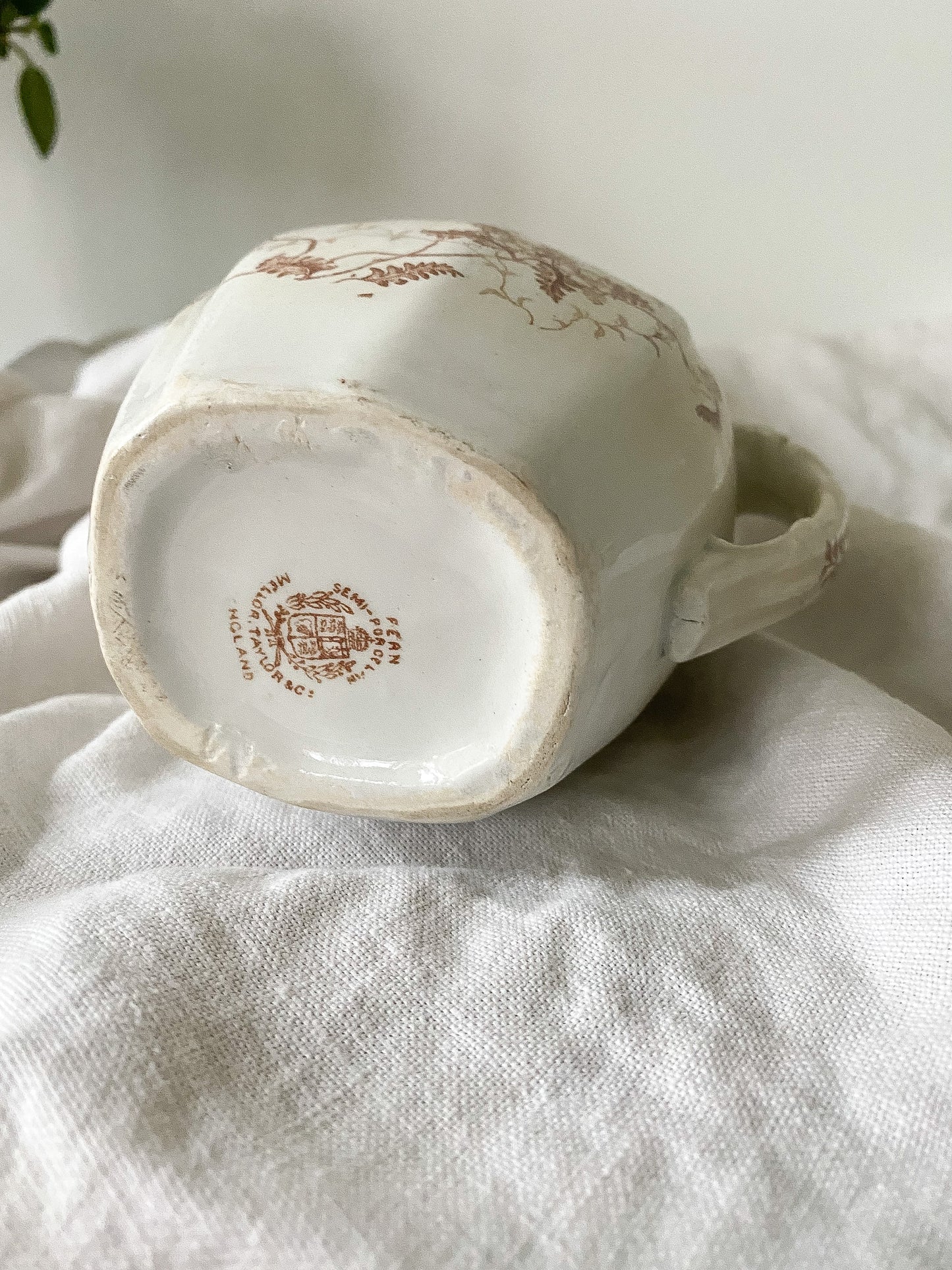 Antique Ironstone Pitcher