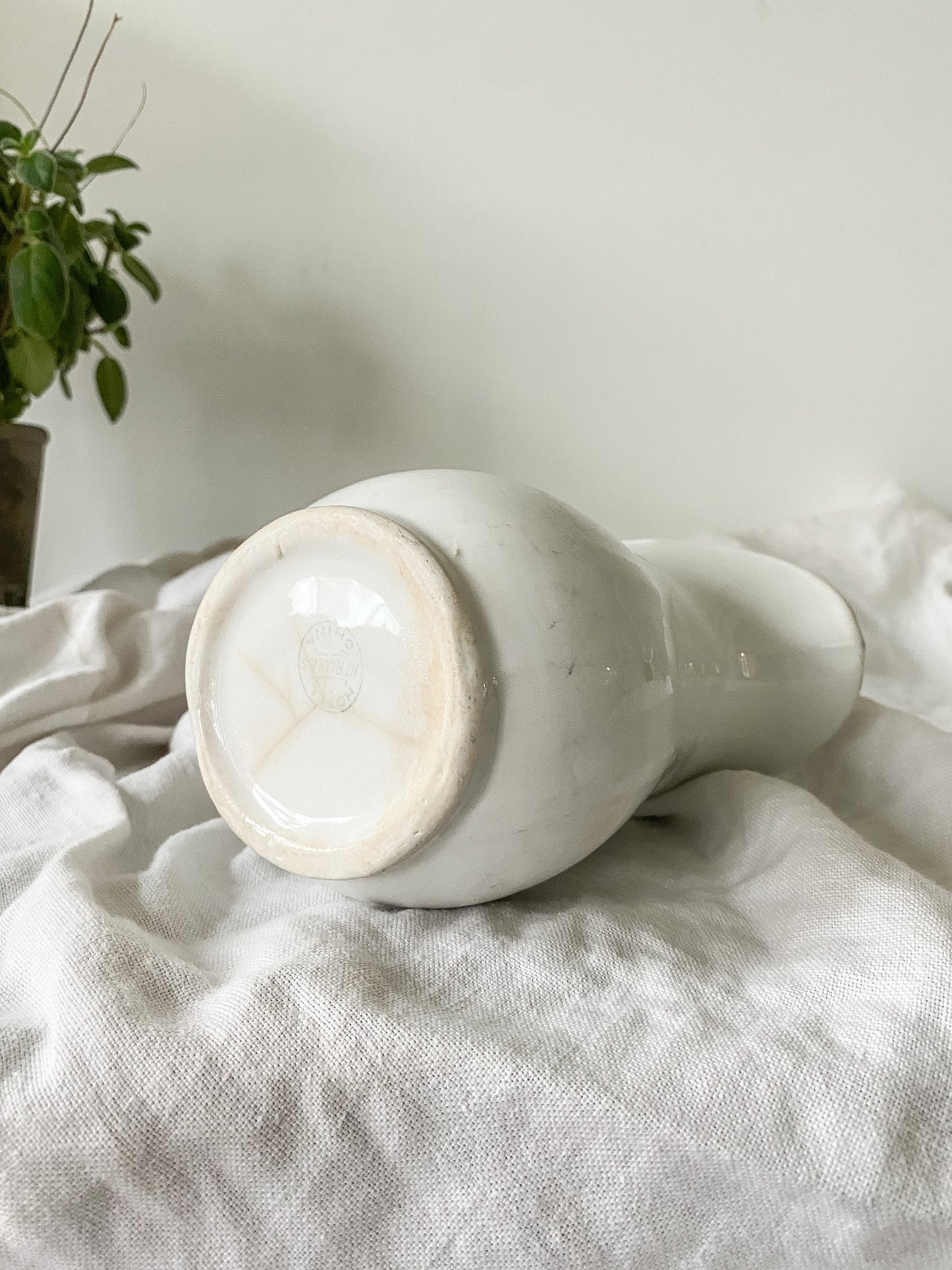 Ironstone Heart Pitcher