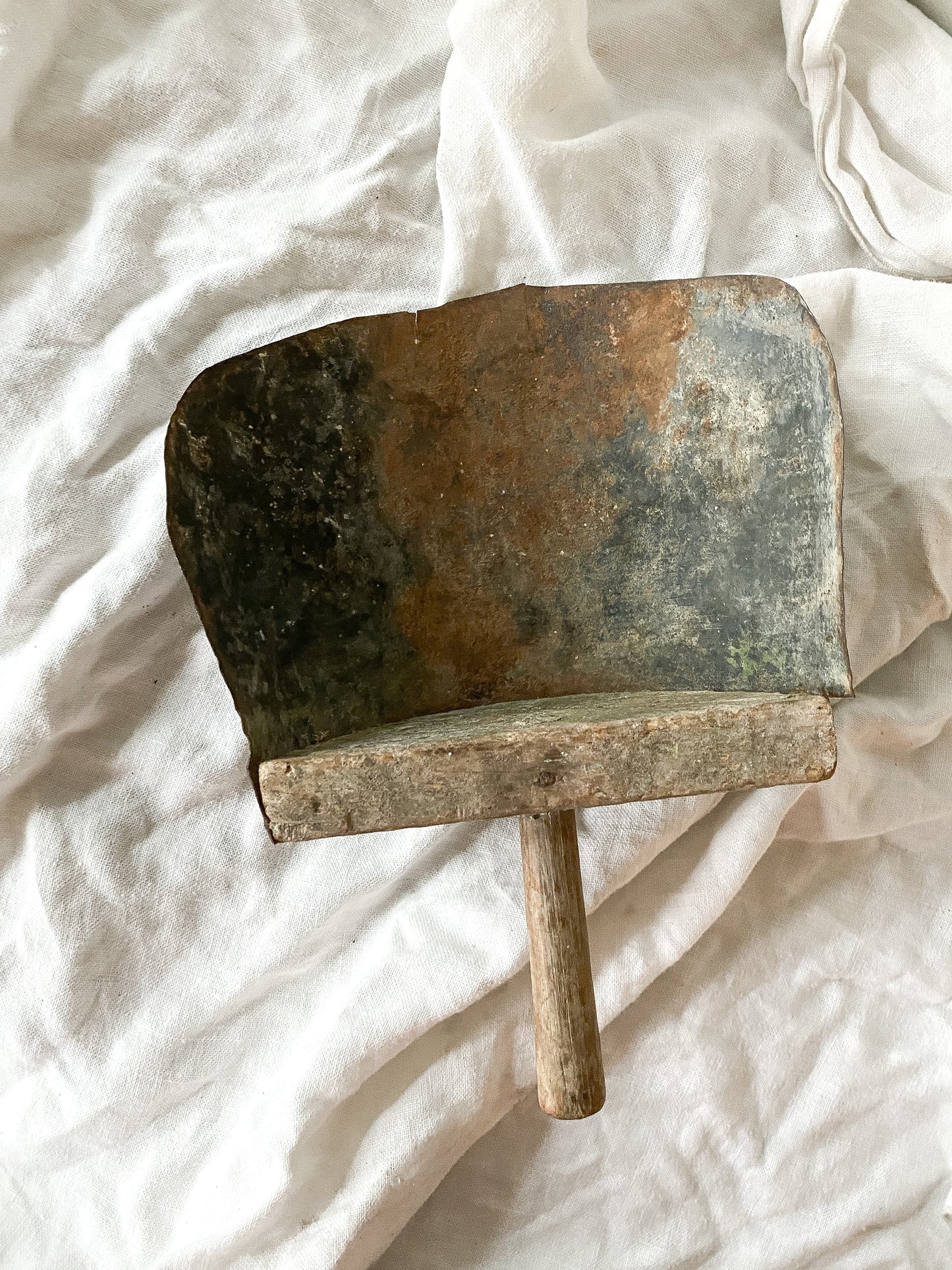 Antique LARGE Grain Scoop