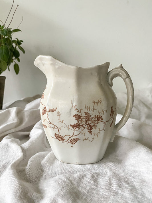 Antique Ironstone Pitcher