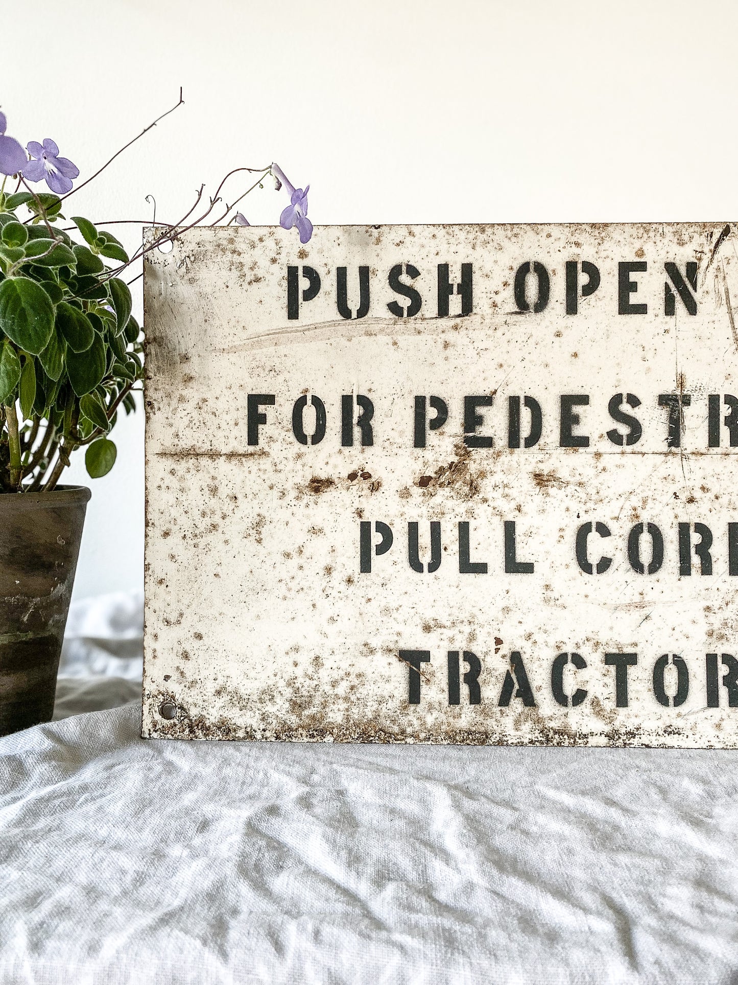 Antique Farm Sign